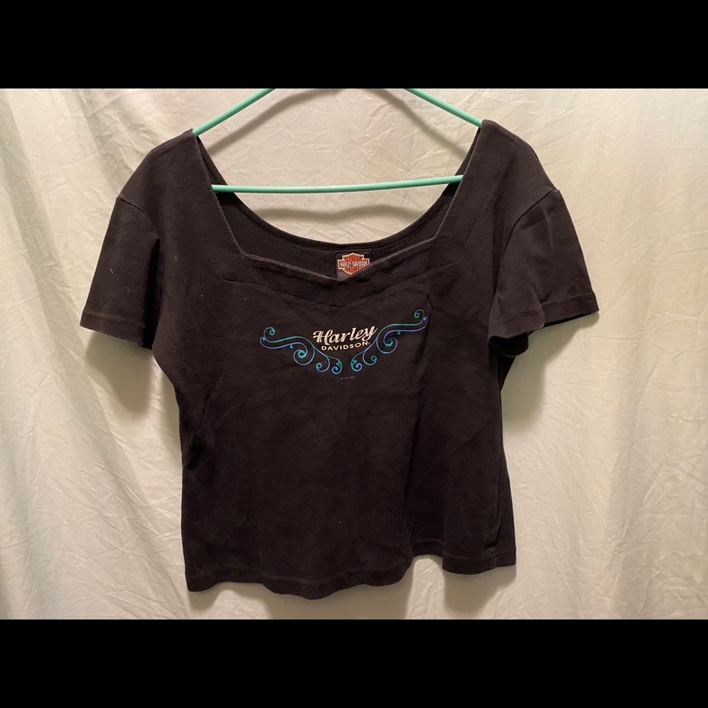 Harley-Davidson downtown Seattle crop top XL